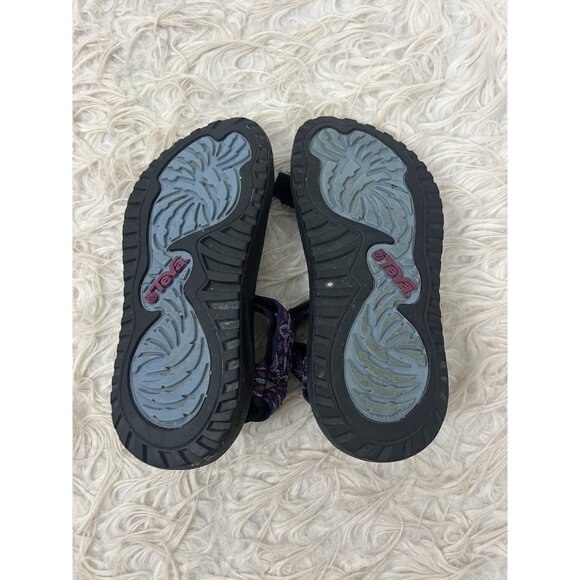 Teva Hurricane Sport Outdoor Sandals Gladiator Style Blue & Purple Womens Size 8 - Picture 3 of 9